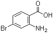 2-Amino-4-bromobenzoic acid molecular structure (CAS 20776-50-5)