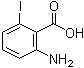 structure of CAS# 20776-52-7, 6-Iodoanthranilic acid;2-Amino-6-iodobenzoic acid