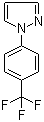 1-(4-(Trifluoromethyl)phenyl)-1H-pyrazole molecular structure (CAS 207797-05-5)