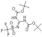 N,N'-Di-Boc-N''-triflylguanidine molecular structure (CAS 207857-15-6)