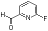 结构式 CAS# 208110-81-0, 6-氟-2-吡啶甲醛