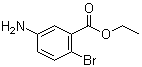 结构式 CAS# 208176-32-3, 5-氨基-2-溴苯甲酸乙酯