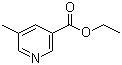 5-甲基烟酸乙酯分子结构 (CAS 20826-02-2)