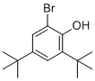 2-Bromo-4,6-di-tert-butylphenol molecular structure (CAS 20834-61-1)