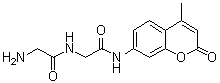 Glycyl-N-(4-methyl-2-oxo-2H-1-benzopyran-7-yl)glycinamide molecular structure (CAS 208645-74-3)