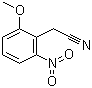 (2-Methoxy-6-nitrophenyl)acetonitrile molecular structure (CAS 20876-27-1)