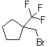 1-(Bromomethyl)-1-(trifluoromethyl)cyclopentane molecular structure (CAS 2091636-18-7)