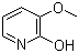 structure of CAS# 20928-63-6, 2-Hydroxy-3-methoxypyridine;3-Methoxy-2(1H)-pyridone
