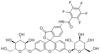 PFB-2G-Fluorescein molecular structure (CAS 209540-62-5)