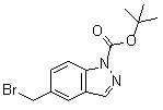 结构式 CAS# 209804-25-1, 5-(溴甲基)-1H-吲唑-1-羧酸叔丁酯
