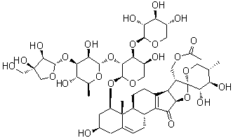 Trillikamtoside Q molecular structure (CAS 2098642-70-5)