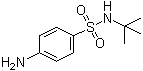 结构式 CAS# 209917-48-6, N-叔丁基-4-氨基苯磺酰胺