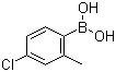 4-Chloro-2-methylphenylboronic acid molecular structure (CAS 209919-30-2)