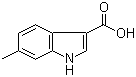 6-Methylindole-3-carboxylic acid molecular structure (CAS 209920-43-4)