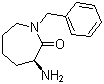 structure of CAS# 209983-91-5, (3S)-3-Aminohexahydro-1-benzyl-2H-azepin-2-one