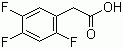 结构式 CAS# 209995-38-0, 2,4,5-三氟苯乙酸