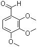 2,3,4―三甲氧基苯甲醛分子结构 (CAS 2103-57-3)