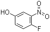 structure of CAS# 2105-96-6, 4-Fluoro-3-nitrophenol;3-Nitro-4-fluorophenol