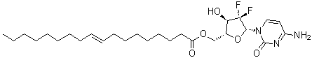 Gemcitabine elaidate molecular structure (CAS 210829-30-4)