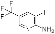 结构式 CAS# 211308-82-6, 3-碘-5-(三氟甲基)吡啶-2-胺