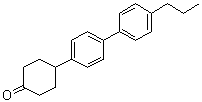 4-(4'-Propyl[1,1'-biphenyl]-4-yl)cyclohexanone molecular structure (CAS 211691-64-4)