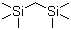 双(三甲基硅基)甲烷分子结构 (CAS 2117-28-4)