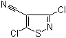 3,5-二氯-4-氰基异噻唑分子结构 (CAS 2120-82-3)
