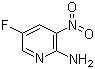 structure of CAS# 212268-12-7, 2-Amino-3-nitro-5-fluoropyridine