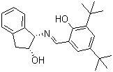 (1S,2R)-1-[(3,5-Di-tert-butyl-2-hydroxybenzylidene)amino]-2-indanol molecular structure (CAS 212378-89-7)