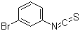3-溴苯基异硫氰酸酯分子结构 (CAS 2131-59-1)