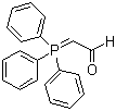 (Triphenylphosphoranylidene)acetaldehyde molecular structure (CAS 2136-75-6)