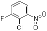 2-氯-3-氟硝基苯分子结构 (CAS 21397-07-9)