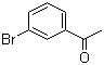 3'-溴苯乙酮分子结构 (CAS 2142-63-4)