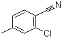 2-Chloro-4-methylbenzonitrile molecular structure (CAS 21423-84-7)