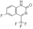 structure of CAS# 214288-10-5, 6-Fluoro-4-(trifluoromethyl)-2(1H)-quinazolinone