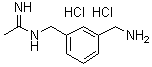 N-[[3-(Aminomethyl)phenyl]methyl]ethanimidamide dihydrochloride molecular structure (CAS 214358-33-5)