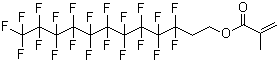 结构式 CAS# 2144-54-9, 2-(全氟癸基)乙基甲基丙烯酸酯; 1,1,2,2-四氢全氟十二烷基甲基丙烯酸酯