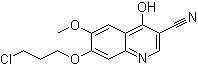 7-(3-Chloropropoxy)-4-hydroxy-6-methoxyquinoline-3-carbonitrile molecular structure (CAS 214470-66-3)