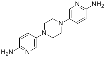 structure of CAS# 2144748-14-9, 5,5'-(Piperazine-1,4-diyl)bis(pyridin-2-amine)