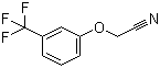 3-(三氟甲基)苯氧基乙腈分子结构 (CAS 2145-31-5)