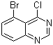 structure of CAS# 2148-38-1, 4-Chloro-5-bromoquinazoline;5-Bromo-4-chloroquinazoline