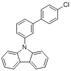 结构式 CAS# 2148296-04-0, 9-(4'-氯-[1,1'-联苯]-3-基)-9H-咔唑