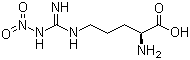 N'-硝基-L-精氨酸分子结构 (CAS 2149-70-4)