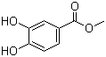 structure of CAS# 2150-43-8, Methyl 3,4-dihydroxybenzoate;3,4-Dihydroxybenzoic acid methyl ester