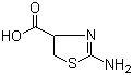 structure of CAS# 2150-55-2, 2-Aminothiazoline-4-carboxylic acid;2-Iminothiazolidine-4-carboxylic acid; DL-2-Amino-2-thiazolin-4-carboxylic acid; DL-2-Aminothiazoline-4-carboxylicacid