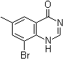 8-Bromo-6-methyl-4(1H)-quinazolinone molecular structure (CAS 215115-09-6)