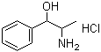 structure of CAS# 2153-98-2, Norpseudoephedrine hydrochloride;Cathine hydrochloride; threo-2-Amino-1-hydroxy-1-phenyl propane hydrochloride; S,S-Norpseudoephedrine hydrochloride