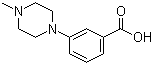 3-(4-Methylpiperazin-1-yl)benzoic acid molecular structure (CAS 215309-01-6)