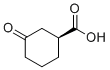 (1S)-3-Oxocyclohexane-1-carboxylic acid molecular structure (CAS 21531-46-4)
