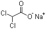 structure of CAS# 2156-56-1, Sodium dichloroacetate;Dichloroacetic acid sodium salt